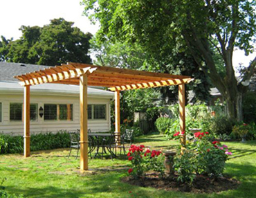 wood in the landscape by terrascape landscape construction